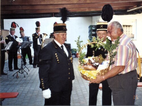 Sepp Zangl Sepp Zangl 70. Geburtstag mit der Bergknappenkapelle